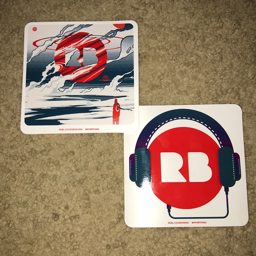 Redbubble stickers